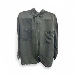 🖤 Bogari 100% Silk‎ Button-Up Shirt – Size Small